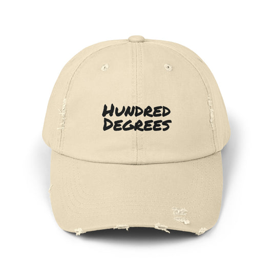 Distressed Hundred Degrees Cap