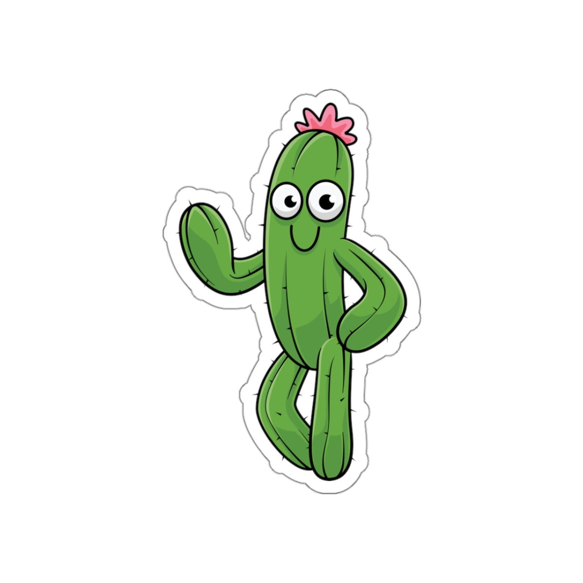 Carl the Cactus Sticker