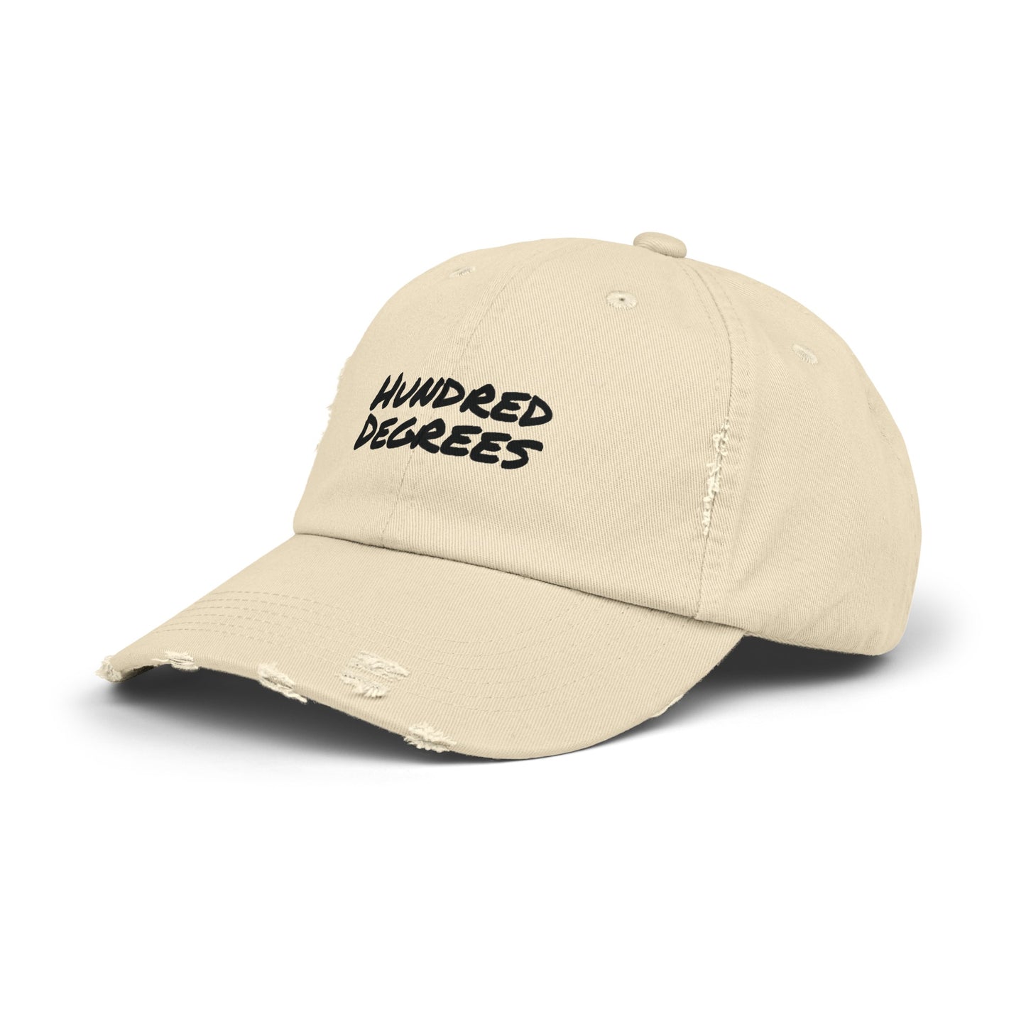 Distressed Hundred Degrees Cap