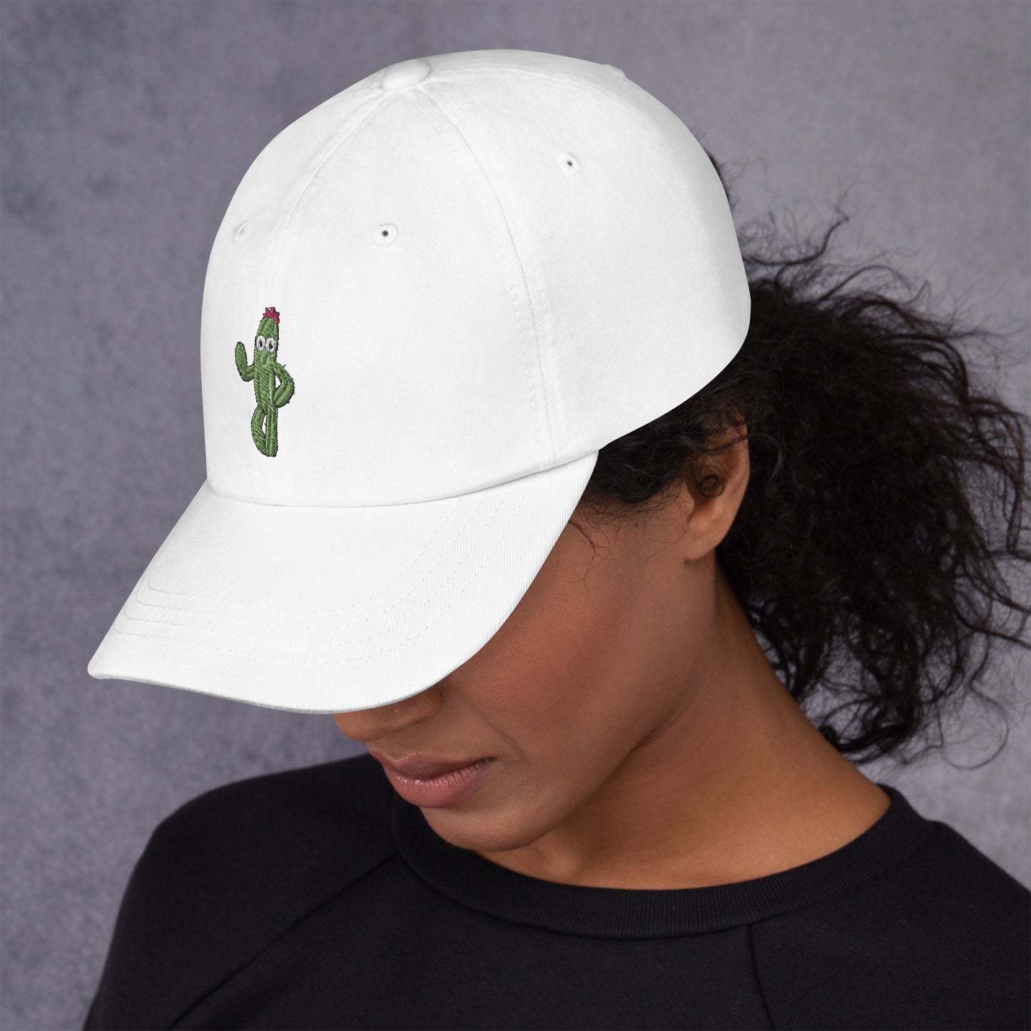 Embroidered Carl the Cactus Dad hat