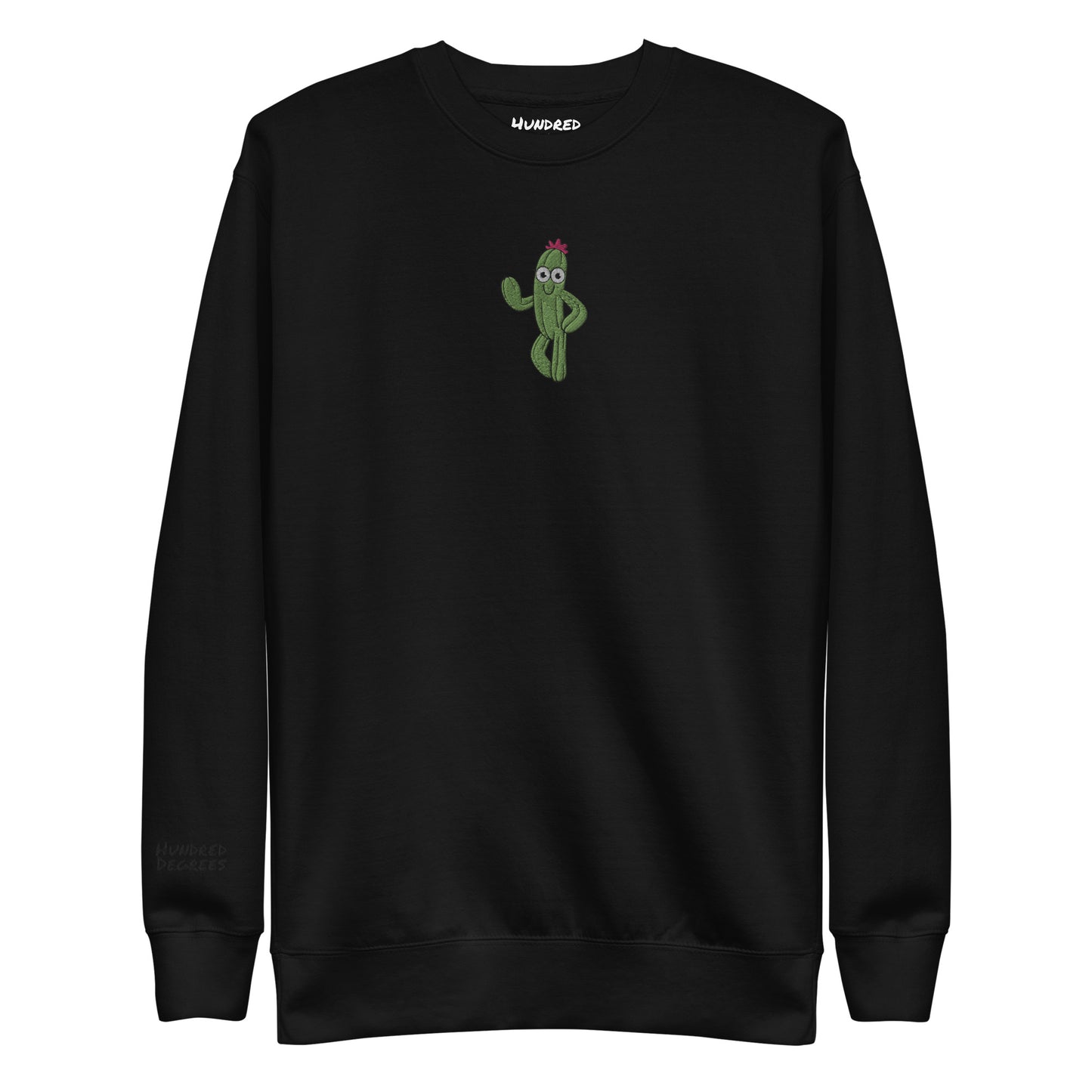 Embroidered Carl the Cactus Premium Sweatshirt