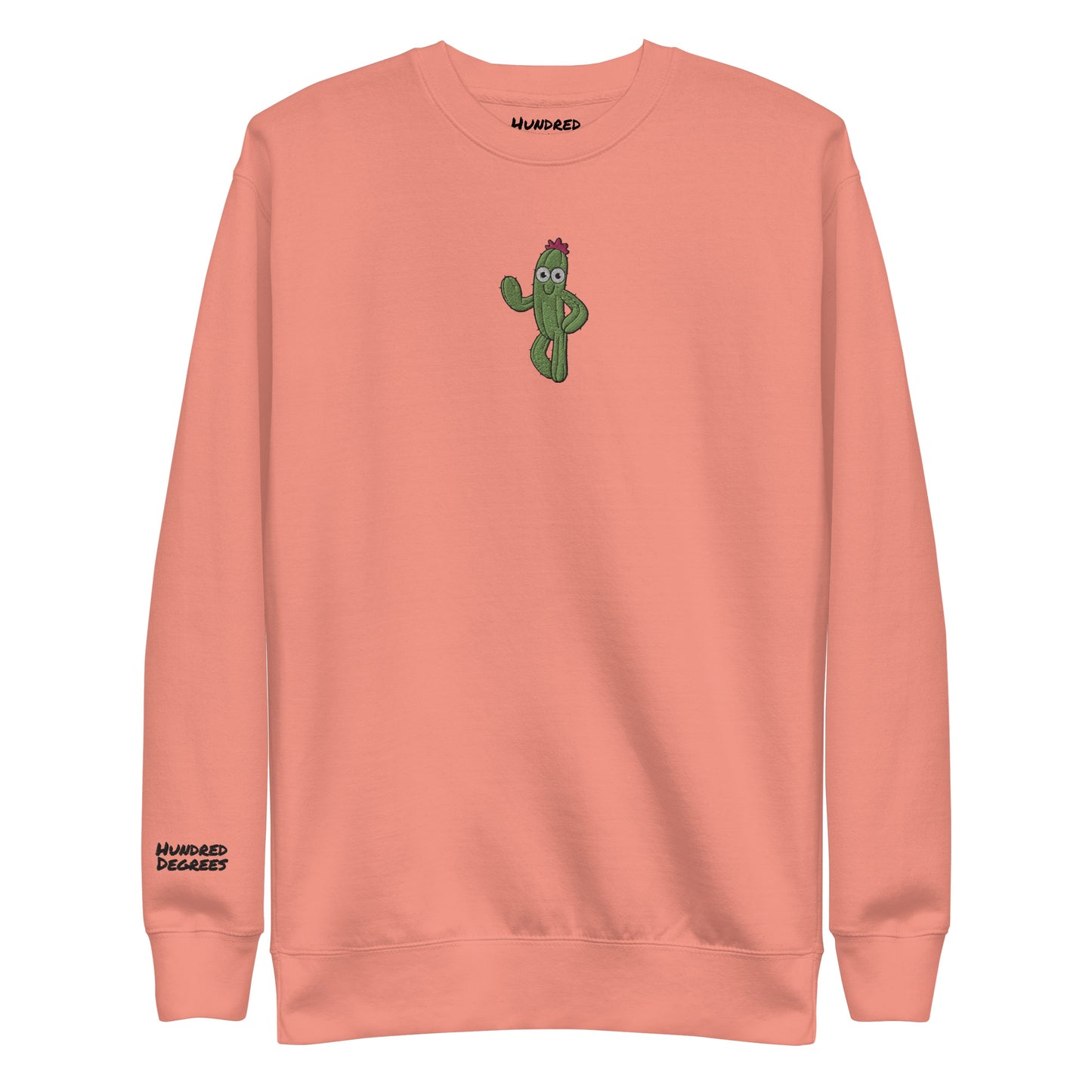 Embroidered Carl the Cactus Premium Sweatshirt