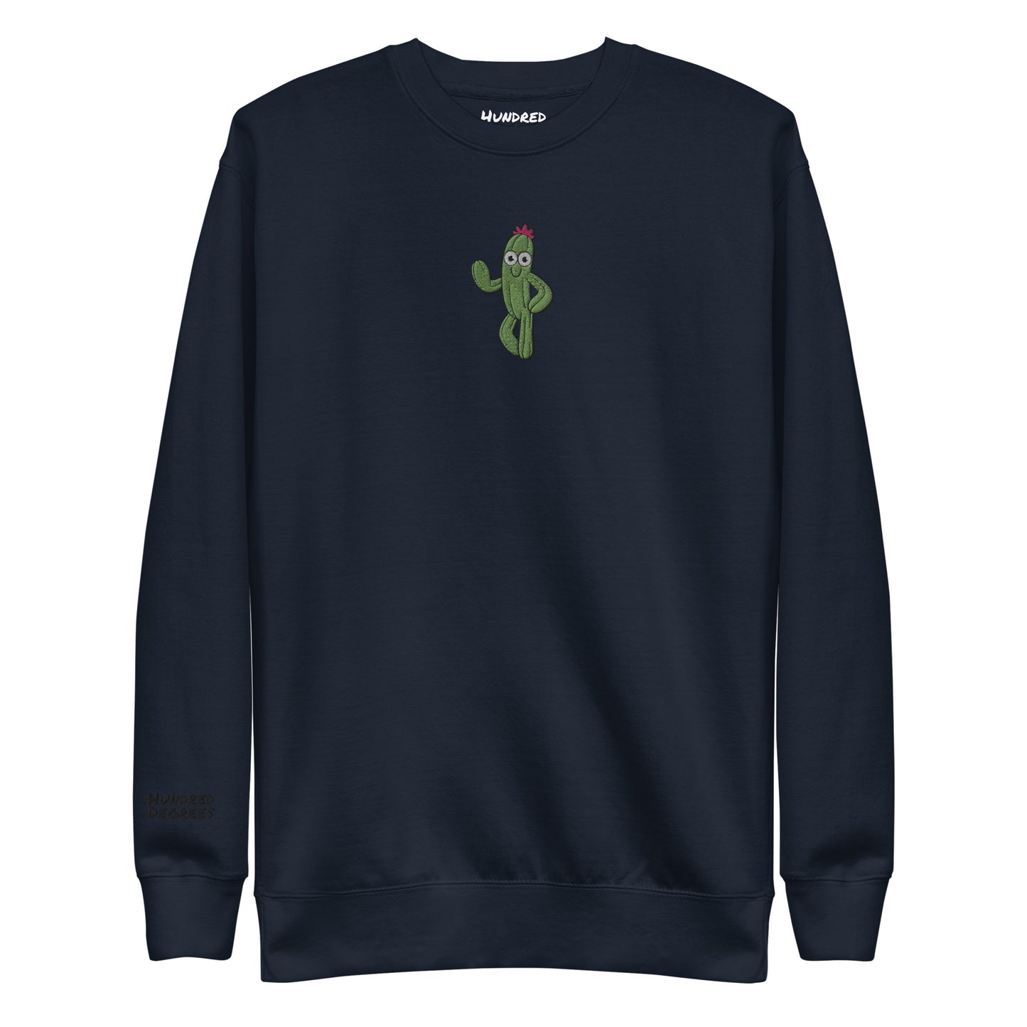 Embroidered Carl the Cactus Premium Sweatshirt